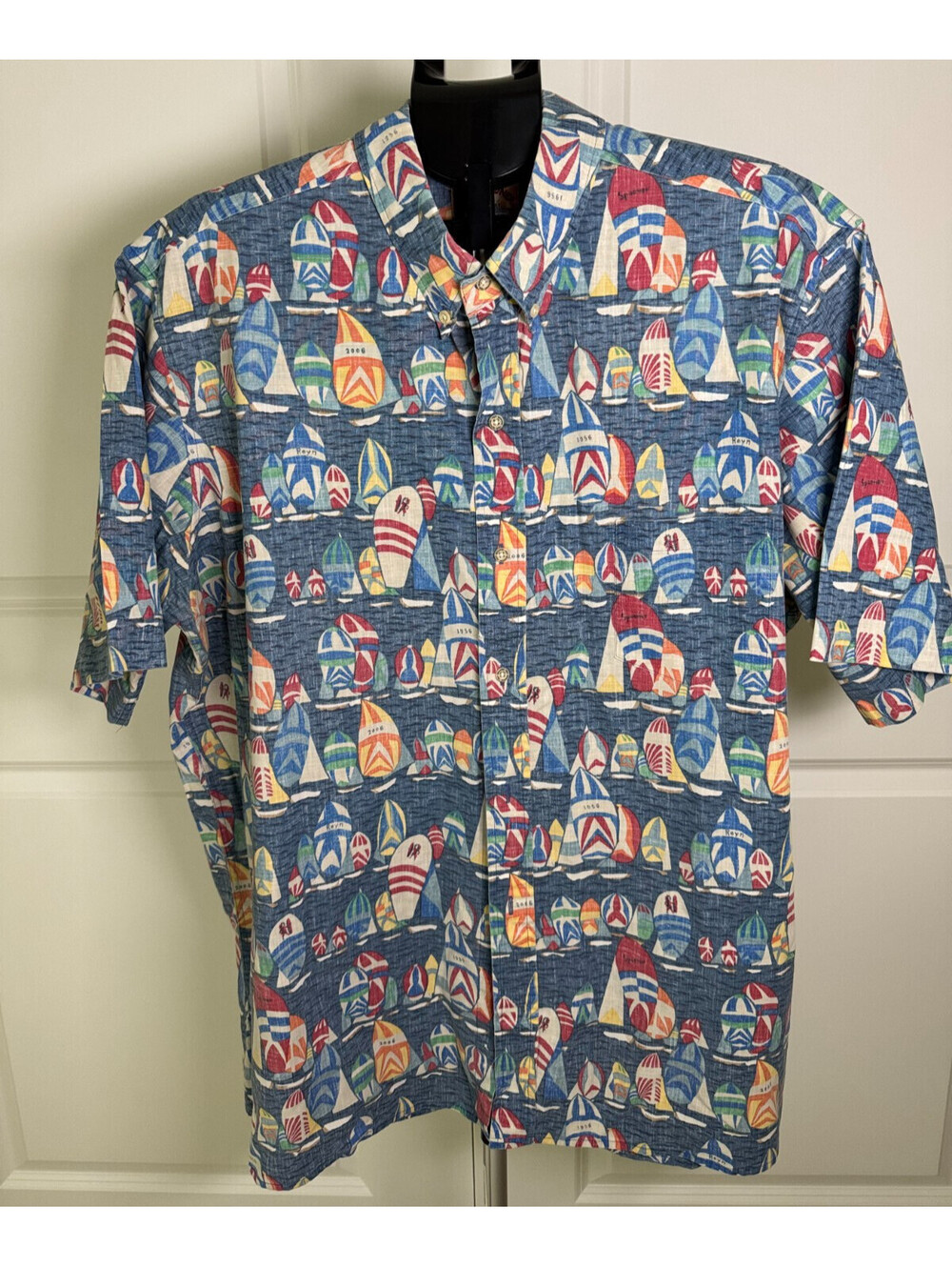 Men’s Reyn Spooner Golden Anniversary Limited Issue Hawaiian Shirt, 2XL